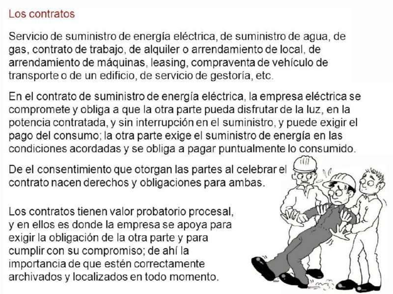 13 LOS CONTRATOS